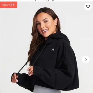Over Active Cropped Hoodie